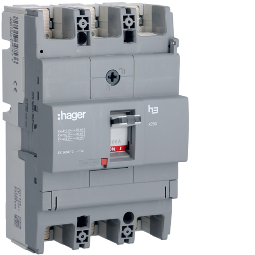 MCCB 3P 100A 25kA (x250) - HHB100Z | Makel.vn